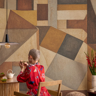 Mural de parede Abstração geométrica