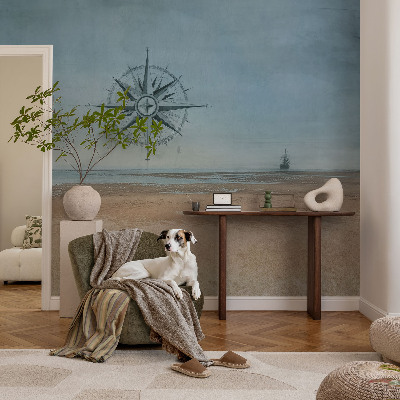 Mural de fotos na parede Aventuras náuticas