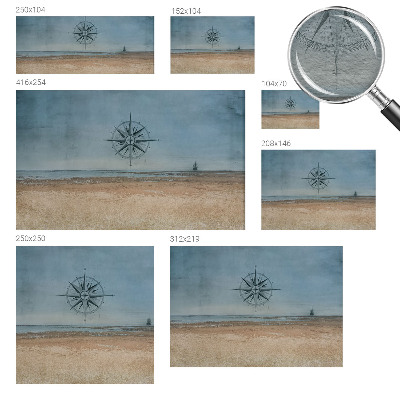 Mural de fotos na parede Aventuras náuticas