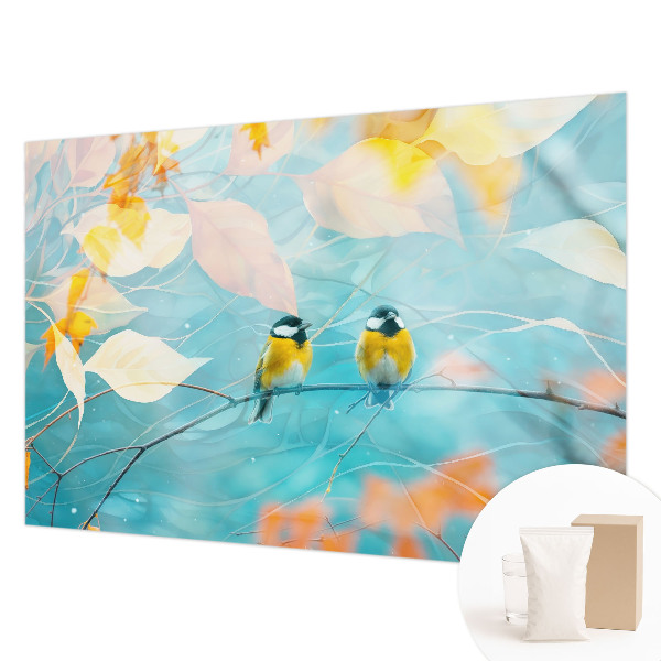 Papel de parede fotográfico Pássaros da primavera
