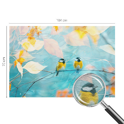 Papel de parede fotográfico Pássaros da primavera