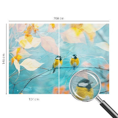 Papel de parede fotográfico Pássaros da primavera