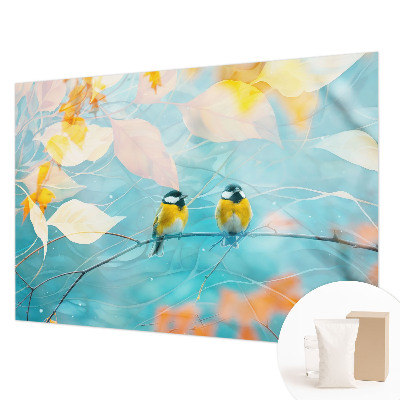 Papel de parede fotográfico Pássaros da primavera