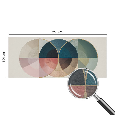 Papel de parede para sala Elegância geométrica
