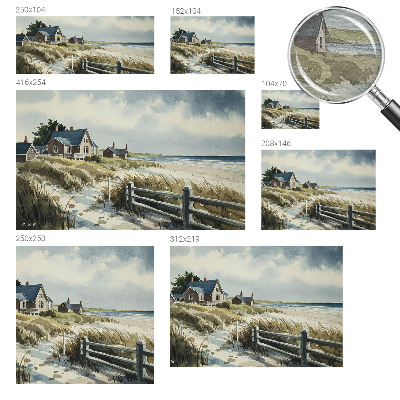 Papel de parede decorativo Dunas da praia