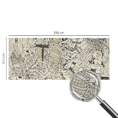 Papel de parede para sala Abstração geométrica