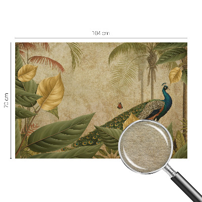 Papel de parede decorativo Ave exótica