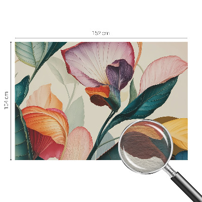 Mural de parede Flores coloridas