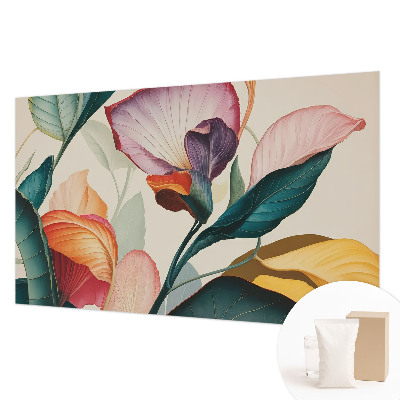 Mural de parede Flores coloridas