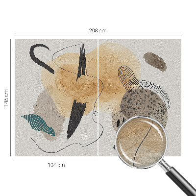 Fotomural Composição abstrata