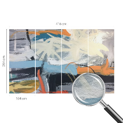 Papel de parede fotográfico Abstração colorida