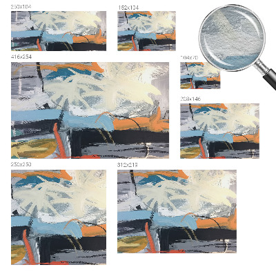 Papel de parede fotográfico Abstração colorida