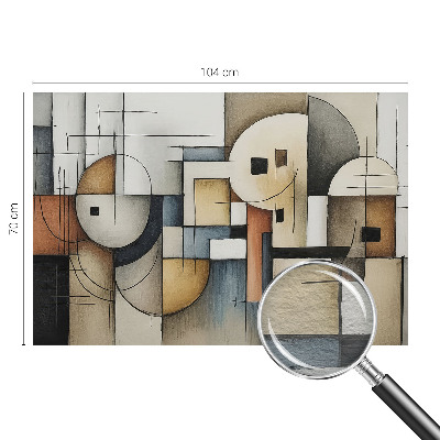 Papel de parede para sala Harmonia geométrica