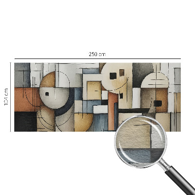 Papel de parede para sala Harmonia geométrica