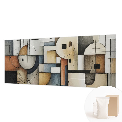 Papel de parede para sala Harmonia geométrica