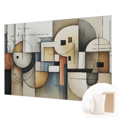 Papel de parede para sala Harmonia geométrica