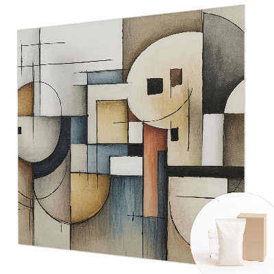 Papel de parede para sala Harmonia geométrica