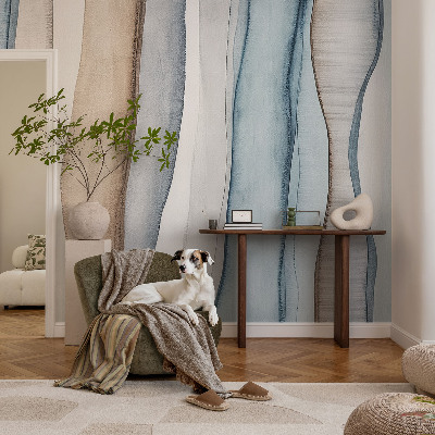 Papel de parede decorativo Listras abstratas