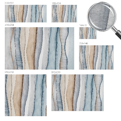 Papel de parede decorativo Listras abstratas