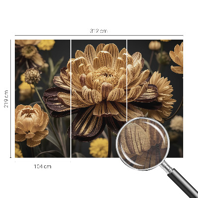 Papel de parede para quarto Elegância floral