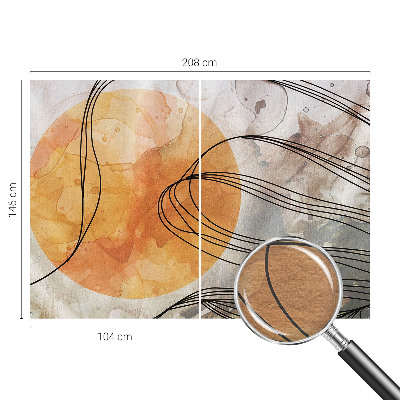 Papel de parede para quarto Abstração harmoniosa