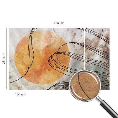 Papel de parede para quarto Abstração harmoniosa