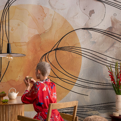 Papel de parede para quarto Abstração harmoniosa