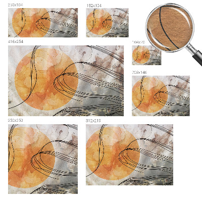 Papel de parede para quarto Abstração harmoniosa