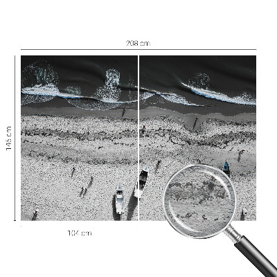 Papel de parede decorativo Tranquilidade da praia