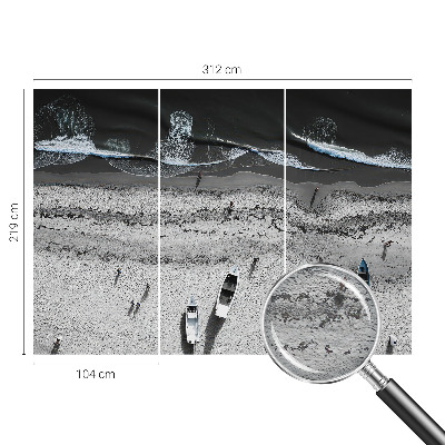 Papel de parede decorativo Tranquilidade da praia