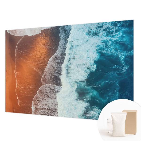 Mural fotográfico simbiose marinha