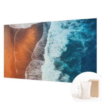 Mural fotográfico simbiose marinha