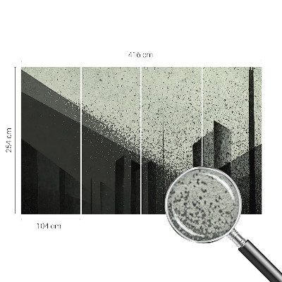 Mural de parede Geometria da cidade