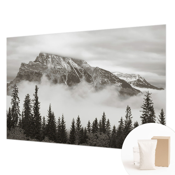 Mural de fotos na parede Paisagem montanhosa