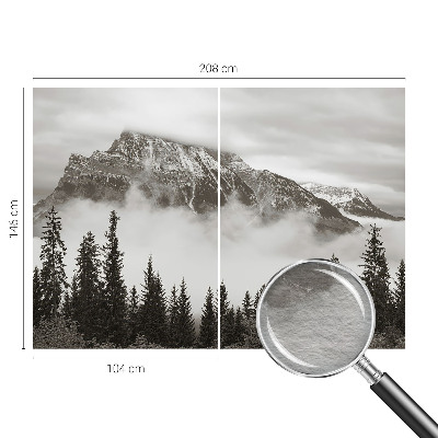 Mural de fotos na parede Paisagem montanhosa