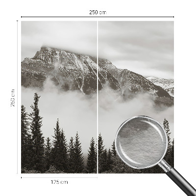 Mural de fotos na parede Paisagem montanhosa