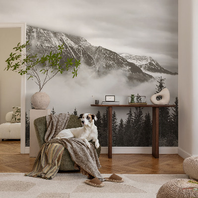 Mural de fotos na parede Paisagem montanhosa