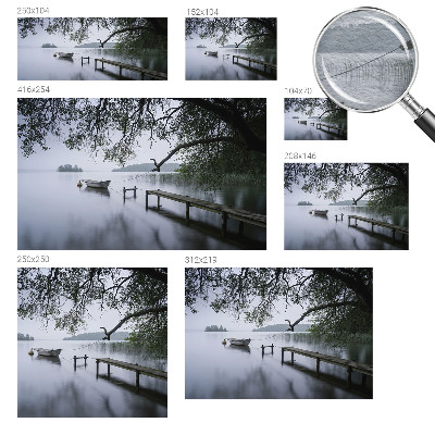 Papel de parede fotográfico Um lago calmo