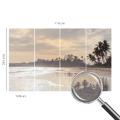 Fotomural Manhã na praia