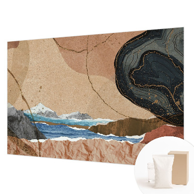 Mural de fotos na parede Paisagem abstrata