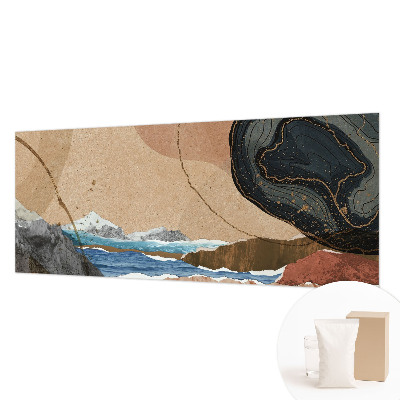 Mural de fotos na parede Paisagem abstrata