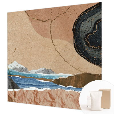 Mural de fotos na parede Paisagem abstrata