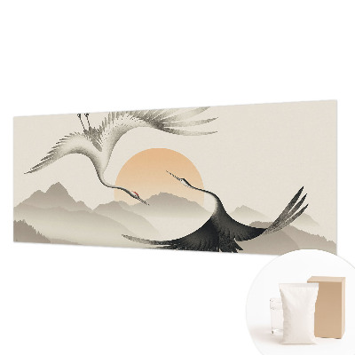 Papel de parede para sala guindastes do leste