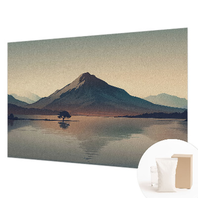 Mural de fotos na parede Paisagem montanhosa
