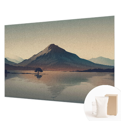 Mural de fotos na parede Paisagem montanhosa
