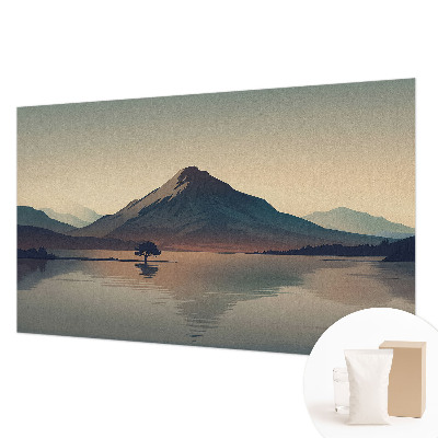 Mural de fotos na parede Paisagem montanhosa