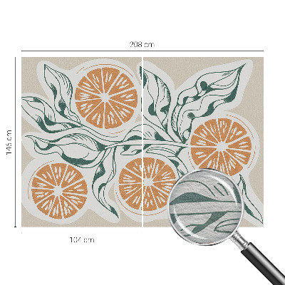 Mural de parede Padrões de frutas