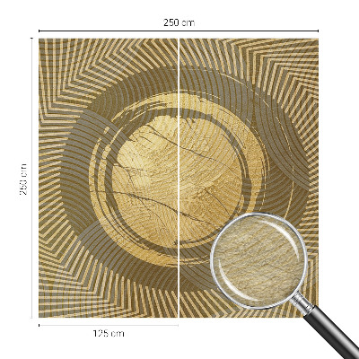 Papel de parede fotográfico linhas radiantes