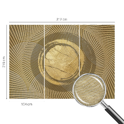 Papel de parede fotográfico linhas radiantes