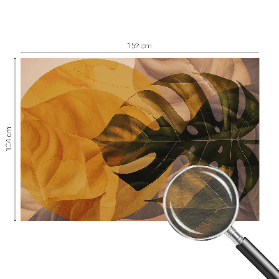 Papel de parede Folhas abstratas
